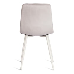 Мягкий стул CHILLY (mod. 7094-1) вельвет/металл, 44,5х52,5х86 см, pink (розовый) HLR39 / натуральный