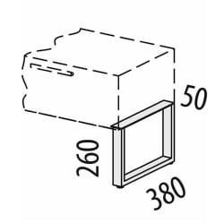 Опора для тумбы Джерси 602.70
