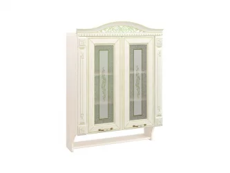 Шкаф-витрина кухонный с колоннами Оливия 71.15