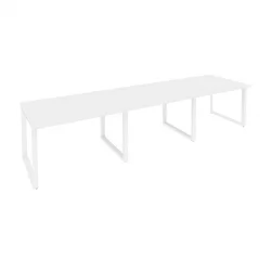 Стол переговорный (3 столешницы) ОНИКС О.МО-ПРГ-3.2 Белый Бриллиант / ONIX O.MO-PRG-3.2