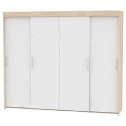 Шкаф-купе T-5-198х235х45(ДСС-Белый-5)