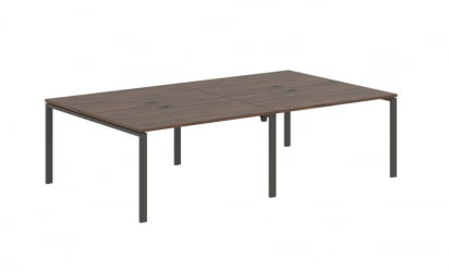 Бенч-система 4-местная EDIS EUWST 2716 Дуб Денвер темный Мокко