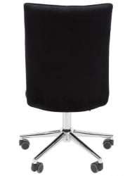 Офисное кресло CХАИРМАН 033 велюр Черный / CHAIRMAN