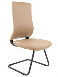 Офисное кресло CХАИРМАН 500 В (В) ЭКО экокожа Бежевый / CHAIRMAN (V)