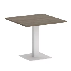 Стол журнальный квадратный ХОМЕ ОФФИCЕ ВР.СП-5-90.2 Вяз Благородный/Белый металл / HOME OFFICE VR.SP-5-90.2