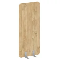 Перегородки на металлических опорах на фетровых подпятниках Р-лине ДП.Ф-80-180 Тиквуд Светлый / R-line DP.F-80-180