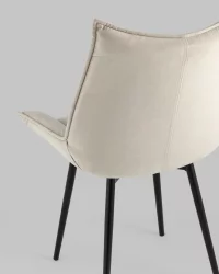 Стул обеденный Осло велюр Бежевый