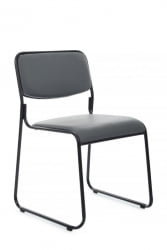 Кресло Никс РCХ ОМКЛ-01Б Серый/Металл Черный / Nix RCH OMKL-01B