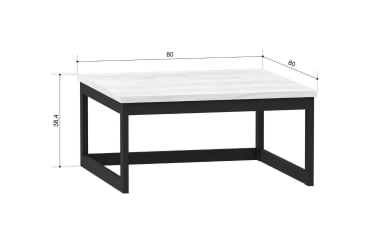 Стол журнальный 800 Техно ЛД.678.260.000 Дуб золотой