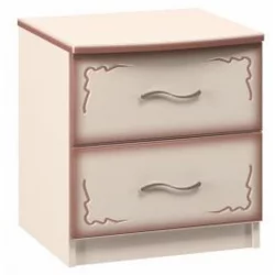 Тумба прикроватная Виктория 03 Макиато Дуб молочный с патиной