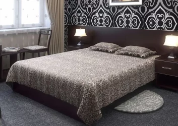 Кровать с ортопедическим основанием и изголовьем LIGHT С-КИ-160 Венге Цаво