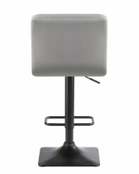Стул барный DOBRIN DOMINIC Серый велюр MJ9-75