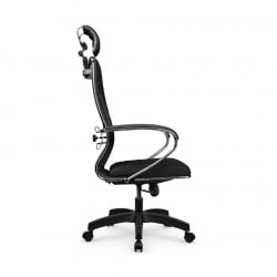 Кресло руководителя Metta L 2c 44C/K116 Infinity Easy Clean (MPES) Комплект 8 Черное