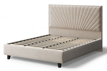 Кровать Леона, 2000 кс 1400 мм, бежевый / x