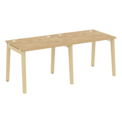 Рабочая станция ОНИКС ВООД ОВ.РС-2.1.8 Тиквуд Светлый/Светлый / ONIX WOOD OW.RS-2.1.8