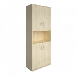 Шкаф высокий широкий Рива А.СТ-1.5 Клен / Riva