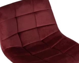 Стул барный ДОБРИН ТАИЛОР Винный велюр МДЖ9-35 / DOBRIN TAILOR MJ9-35