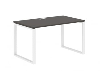 Стол письменный ЕДИС ЕКСТ 1380 Мокко Белый / EDIS EQST