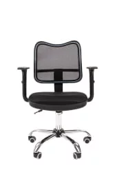 Офисное кресло для оператора CХАИРМАН 450 Хроме Нев Черный / CHAIRMAN Chrome New