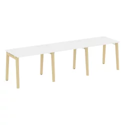 Рабочая станция ОНИКС ВООД ОВ.РС-3.1.7 Белый Бриллиант/Светлый / ONIX WOOD OW.RS-3.1.7