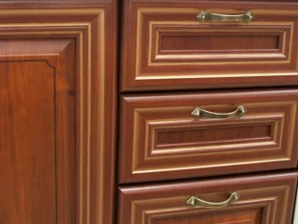 Тумба кухонная 400 с 3 ящиками ЛЮКС (4) Кантри ЛД 235.744.000 Ноче Таволато