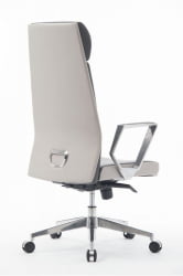 Кресло офисное LONDON LUX Темно-светло серый