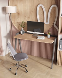 Стул офисный БЛОК СН пластиковый серый / BLOK SN