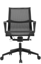 Премиум кресло Еверпроф Чикаго Блаcк Сетка Черный / Everprof Chicago Black
