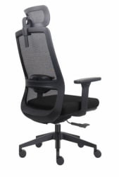 Кресло офисное Cросс Черный / Cross