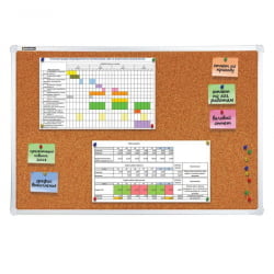 Доска пробковая для объявлений BRAUBERG 60х90 см