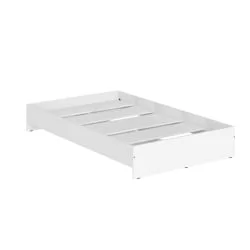 Кровать без изголовья КБВ 2012 Белый / KBW