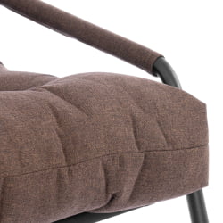 Диван прямой Ерго/Эрго рогожка, коричневый, 3М7-147 / Ergo/Эрго