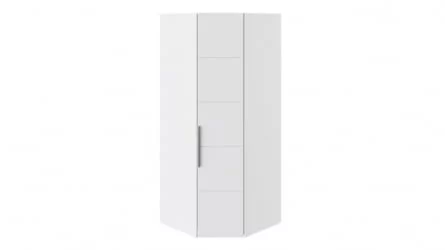 Шкаф угловой Наоми СМ-208.07.06 Белый глянец