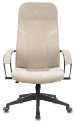 Кресло руководителя Бюрократ CH-608Fabric песочный Light-21