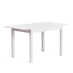 Стол МОСС раздвижной бук, мдф, 110+30 кс 68 кс 75 см, вхите (белый) / MOSS x x white