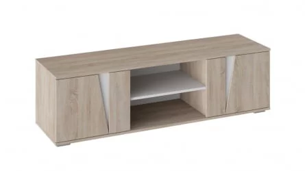 Тумба Тип 4 Дуб сонома/Белый