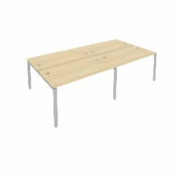 Рабочая станция на 4 раб.места Метал Сйстем Б.СМ-4.3 Акация/Серый / Metal System