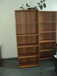 Шкаф офисный Альфа 62.40 орех «Пегас»