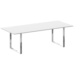 Стол переговорный МЕТАЛ СЙСТЕМ ДИРЕCТ БО.ПРГ-240 Белый / METAL SYSTEM DIRECT