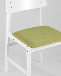 Комплект из двух стульев ОДЕН ВХИТЕ 2 шт Оливковый / ODEN WHITE