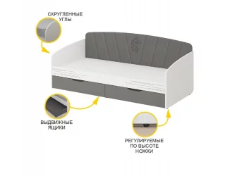 Детская кровать для мальчика Аляска 501.11