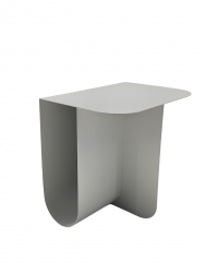 Журнальный столик Лауре металл светло-серый / Laure