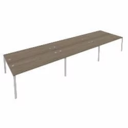 Рабочая станция на 6 раб.места Метал Сйстем Б.СМ-6.5 Вяз/Серый / Metal System