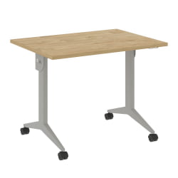 Стол складной мобильный КС-Пулл КС.М-1.7 Тиквуд Светлый/Серый / X-Pull X.M-1.7