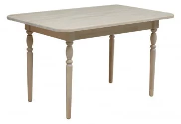 Стол обеденный с резными ногами (Дуб беленый)