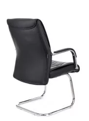 Кресло для посетителей Bond CF экокожа Черный