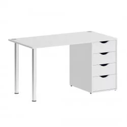 Стол письменный HOME OFFICE VR.SP-3-138.4 Белый Бриллиант