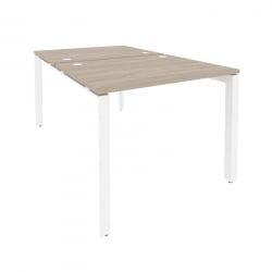 Рабочая станция на П-образном м/к ОНИКС О.МП-Д.РС-2.1.8 Дуб Аттик/Белый / ONIX O.MP-D.RS-2.1.8