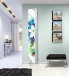 Поворотный зеркальный шкаф Лупо Шелф Арт Венге