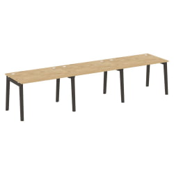 Рабочая станция ОНИКС ВООД ОВ.РС-3.2.8 Тиквуд Светлый/Темный / ONIX WOOD OW.RS-3.2.8